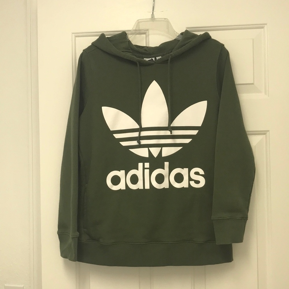 Adidas Original Womens Adicolor Trefoil Hoodie